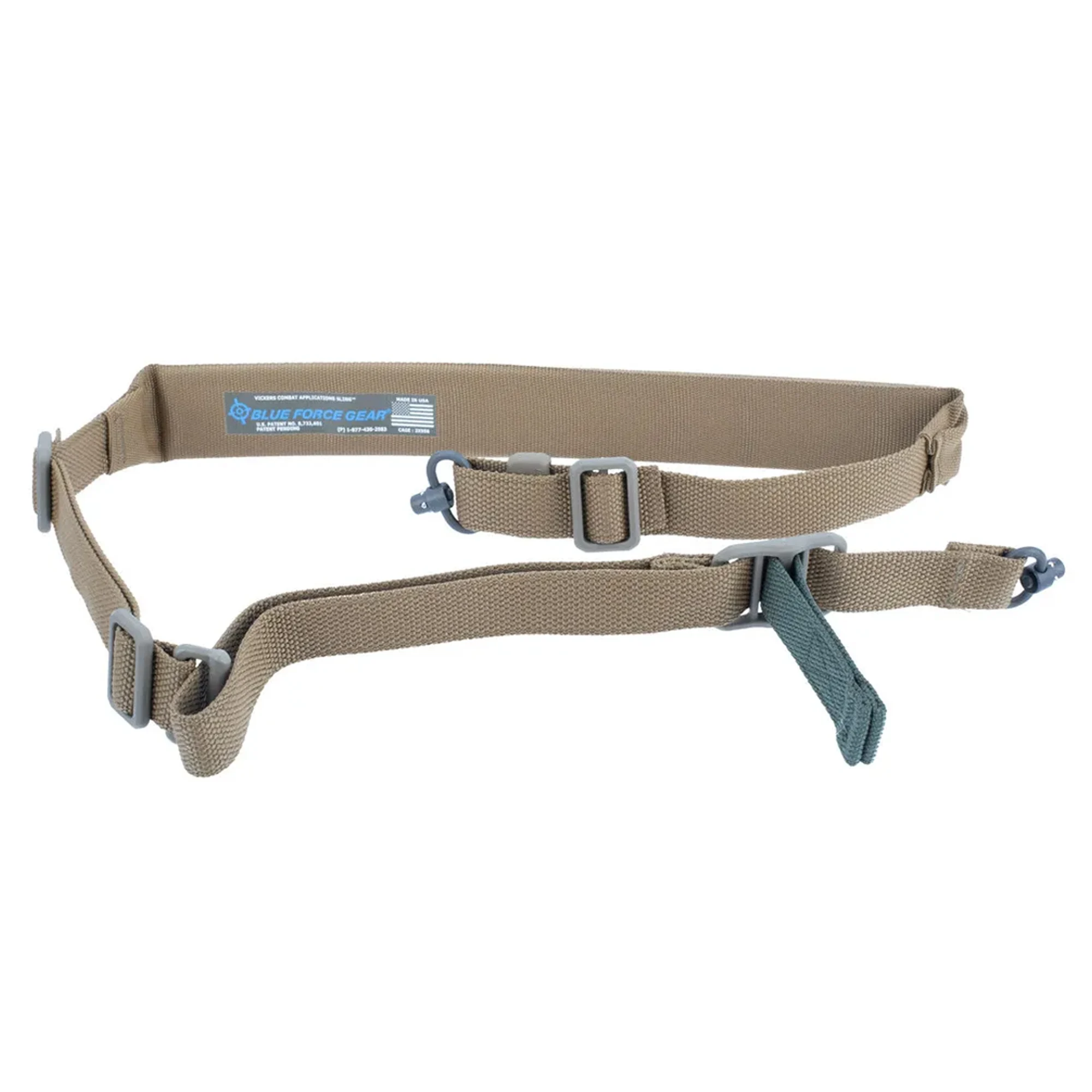 Blue Force Gear curea armă Vickers 221 coyote, cu push-button