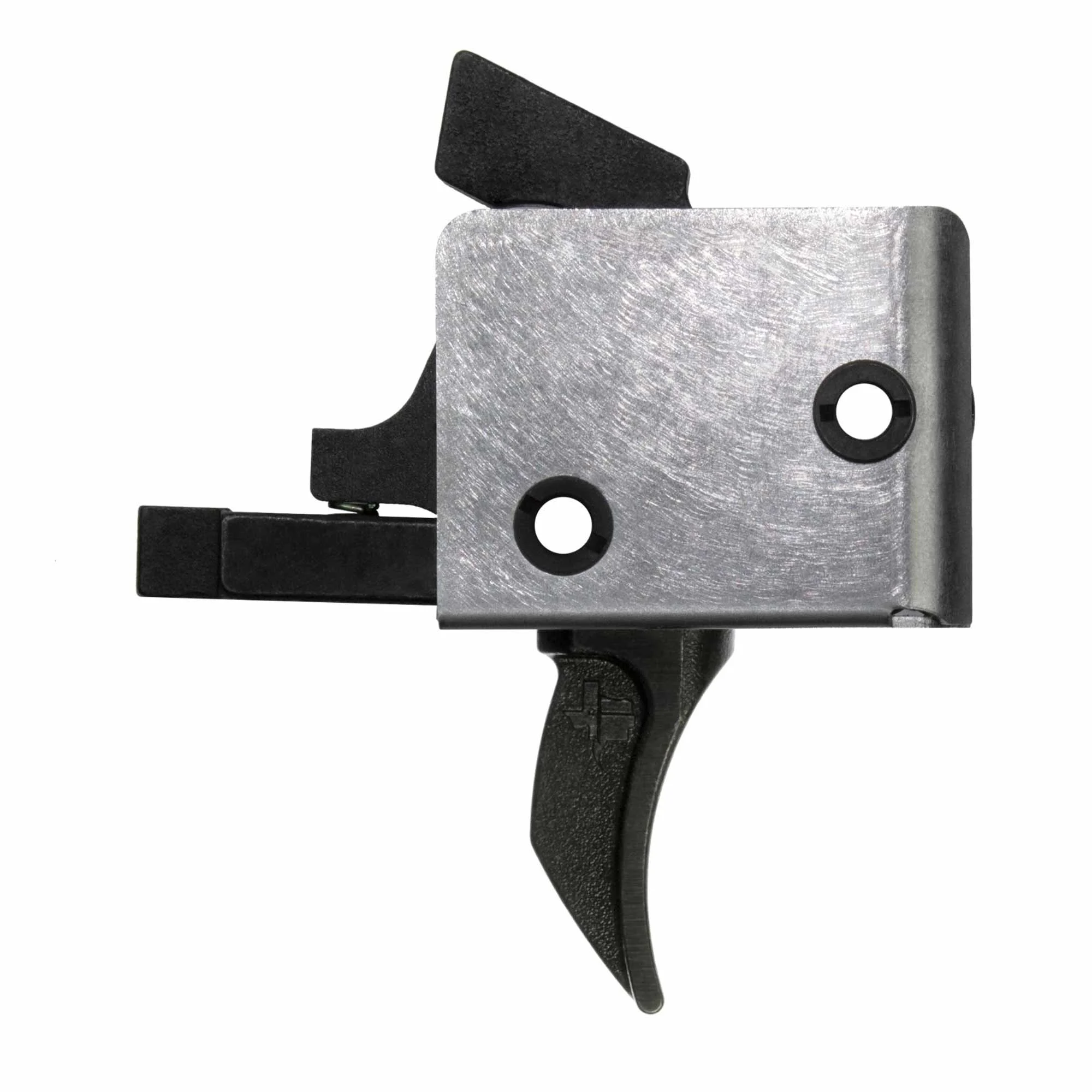 CMC Triggers trăgaci AR15:AR10 Single Stage 2.5 lb, curbat, pini:bolțuri mici - Strategic Defense