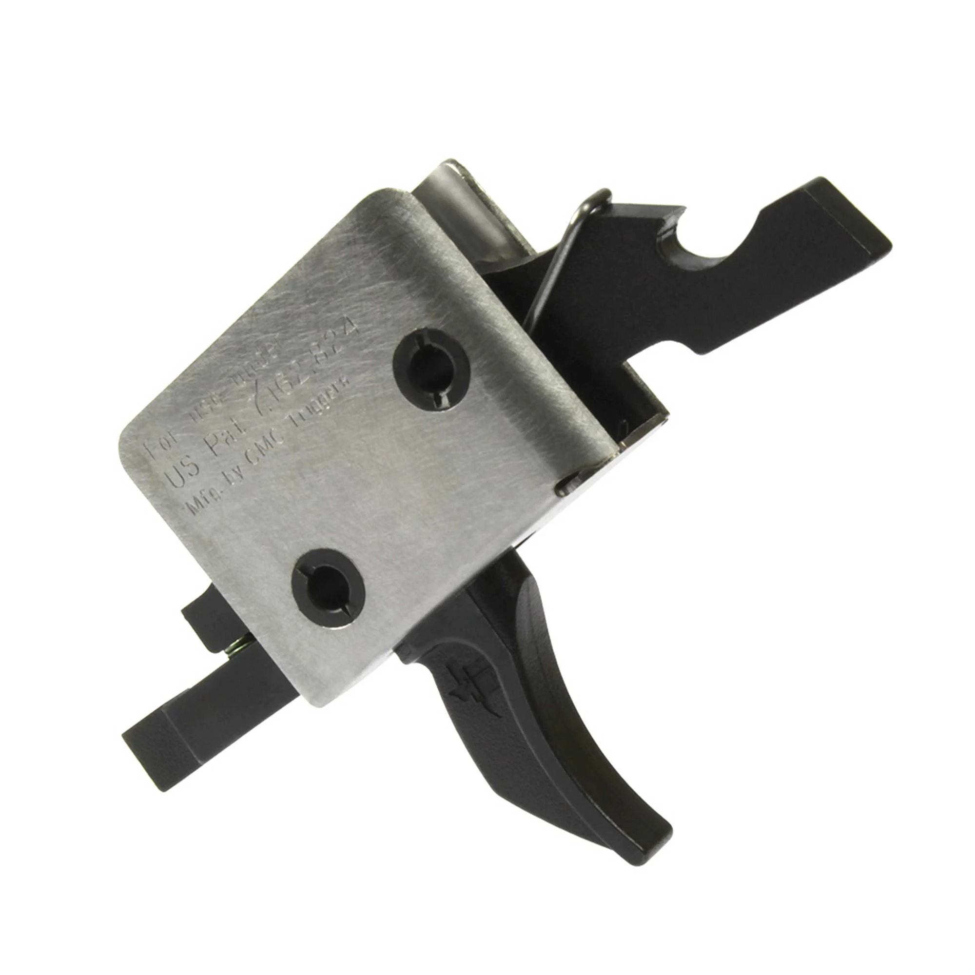 CMC Triggers trăgaci AR15:AR10 Single Stage 2.5 lb, curbat, pini:bolțuri mici - Strategic Defense