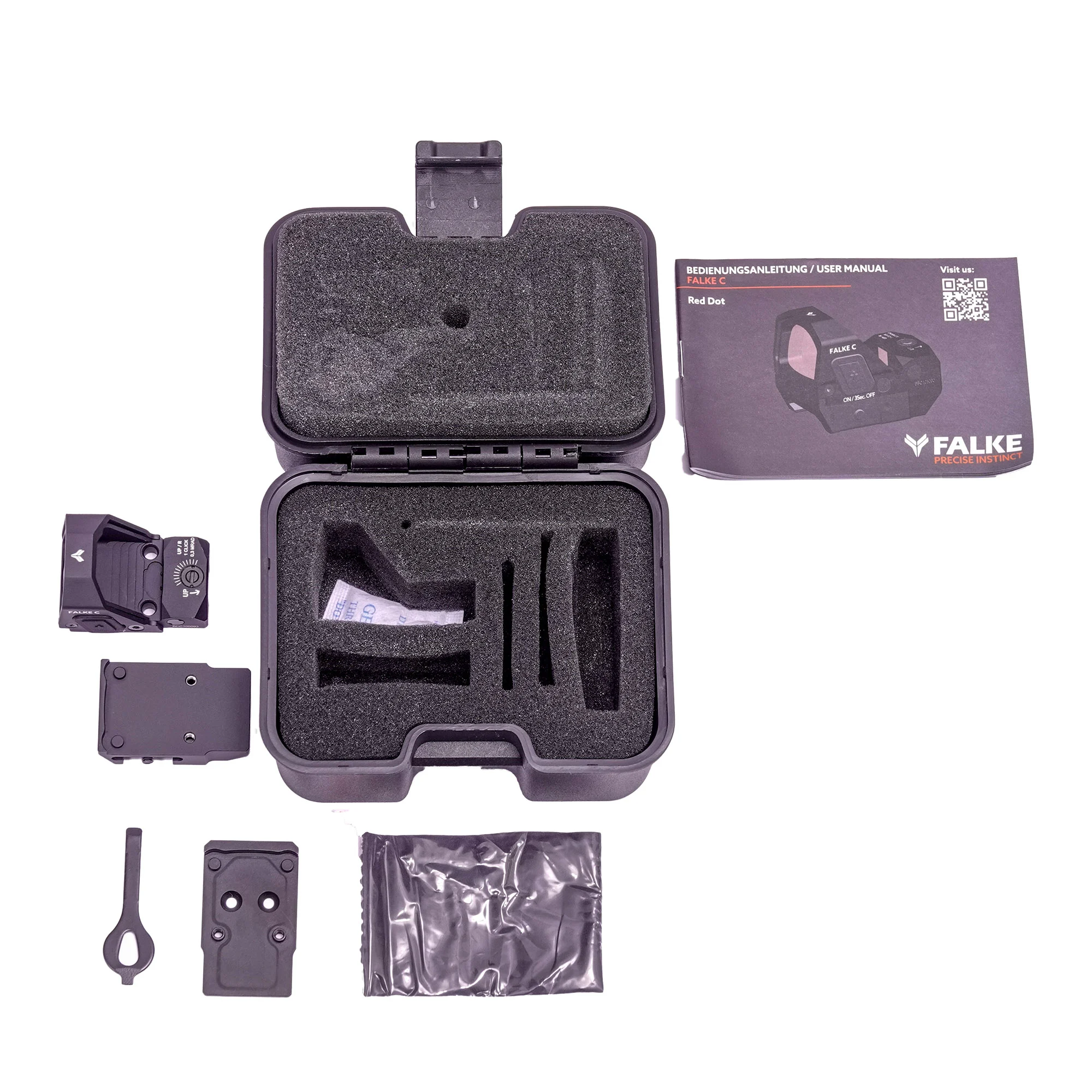 FALKE C Red dot, 3 MOA - Strategic Defense