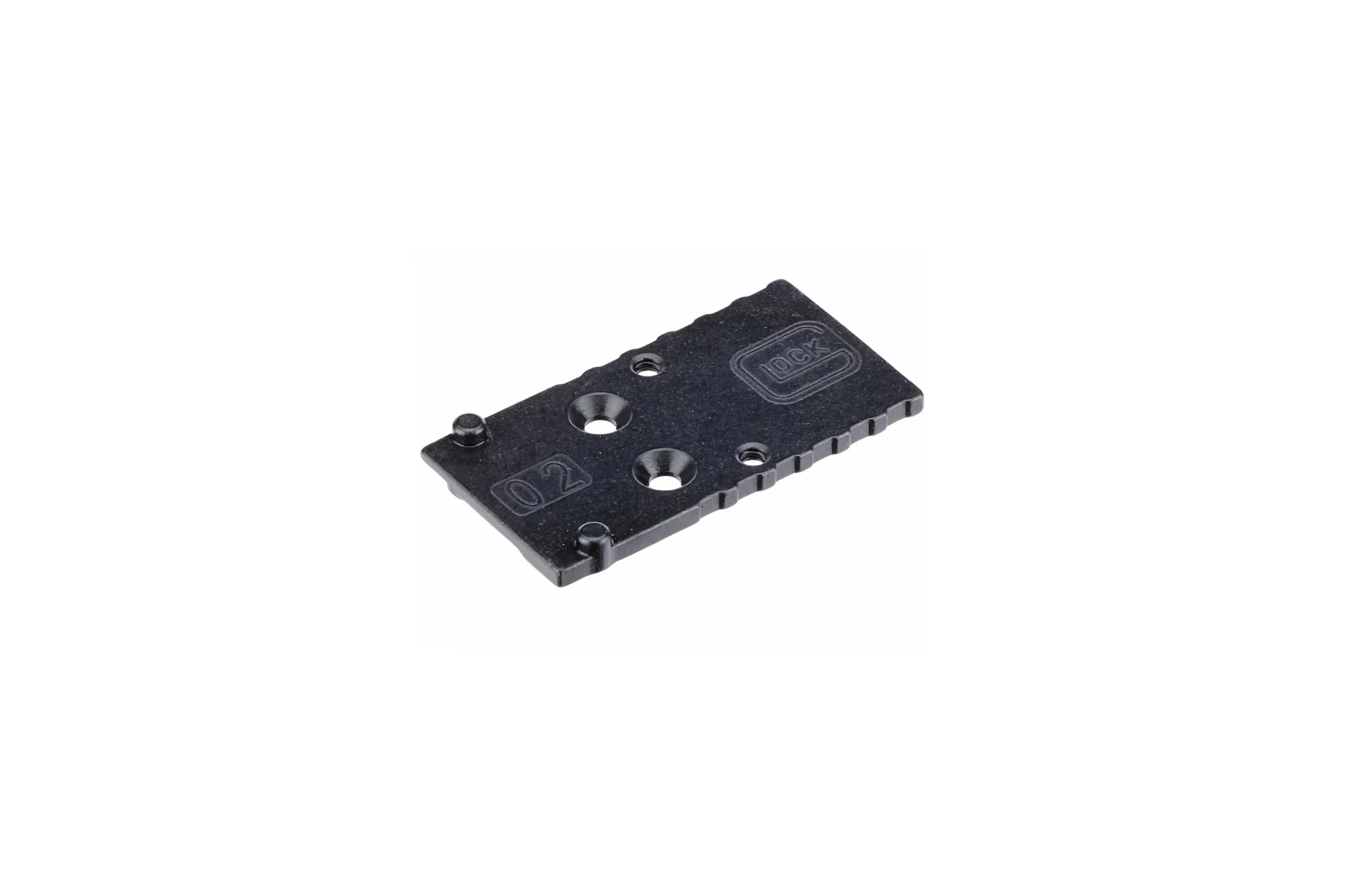 Glock plăcuță adaptor MOS 02- Trijicon, Holosun (cu excepția 509), Ameriglo