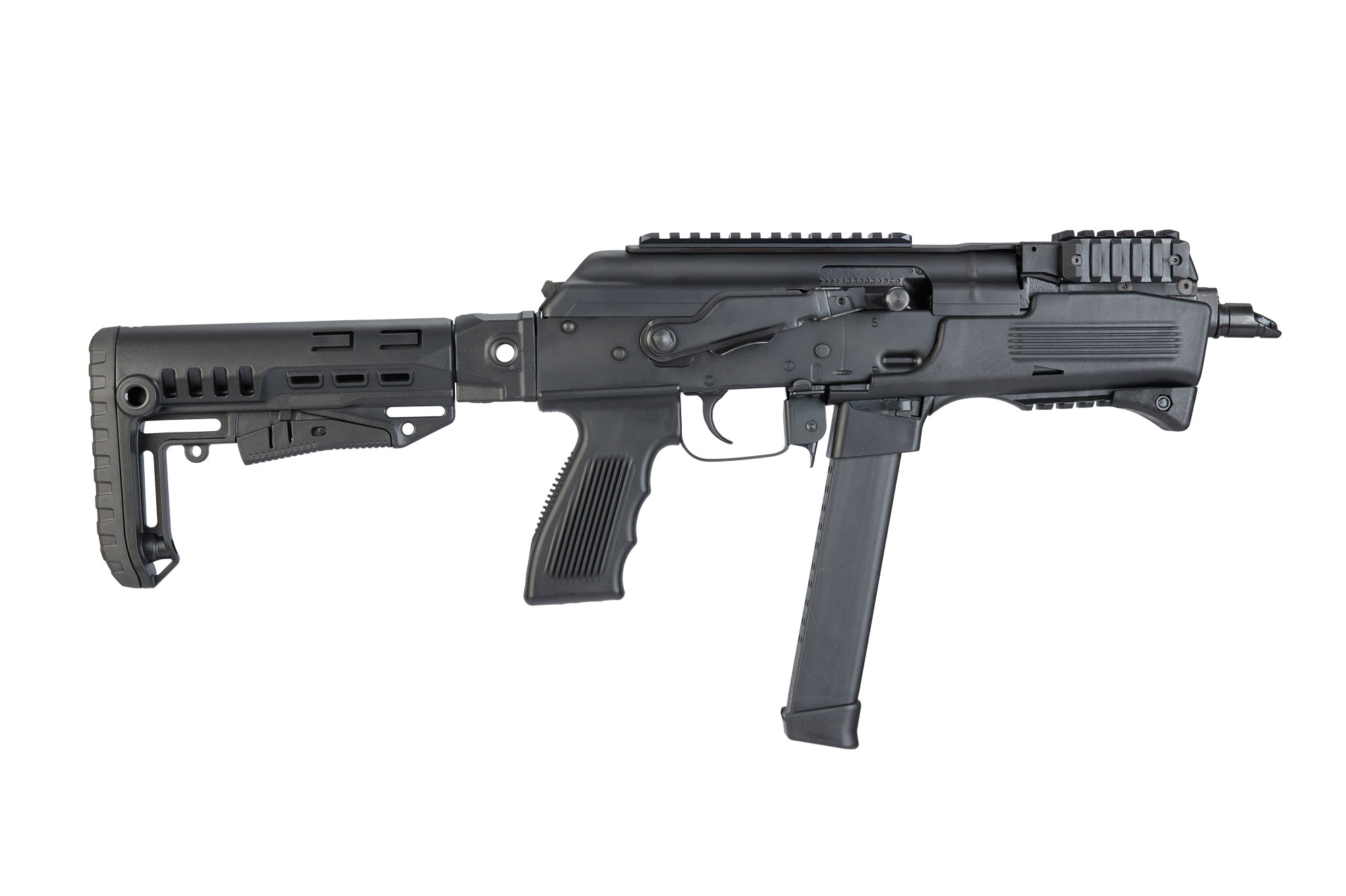 PAK9 Tactical Pistol (PAK9TP) semi-automatic shoulder-fired pistol cal. 9x19