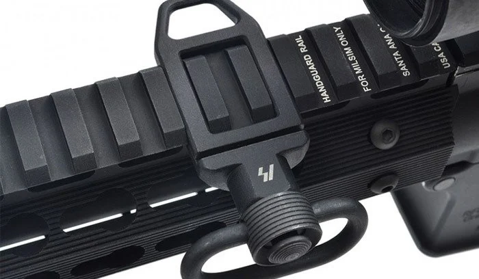 Strike Industries adaptor dual, Loop si QD , profil redus, șină Picatinny - Strategic Defense
