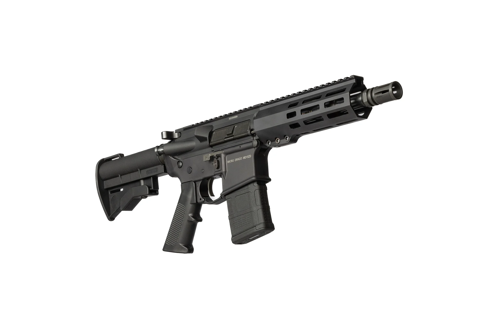 ZroDelta AR-15 Micro Draco MD15ZD 7.5 - .223 Rem:5.56 NATO - Strategic Defense