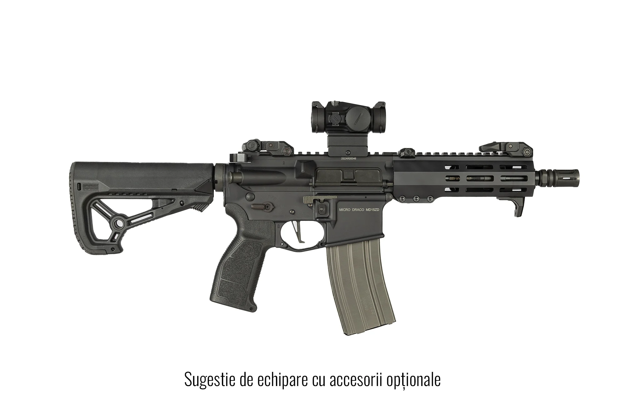 ZroDelta AR-15 Micro Draco MD15ZD 7.5 - .223 Rem:5.56 NATO - Strategic Defense