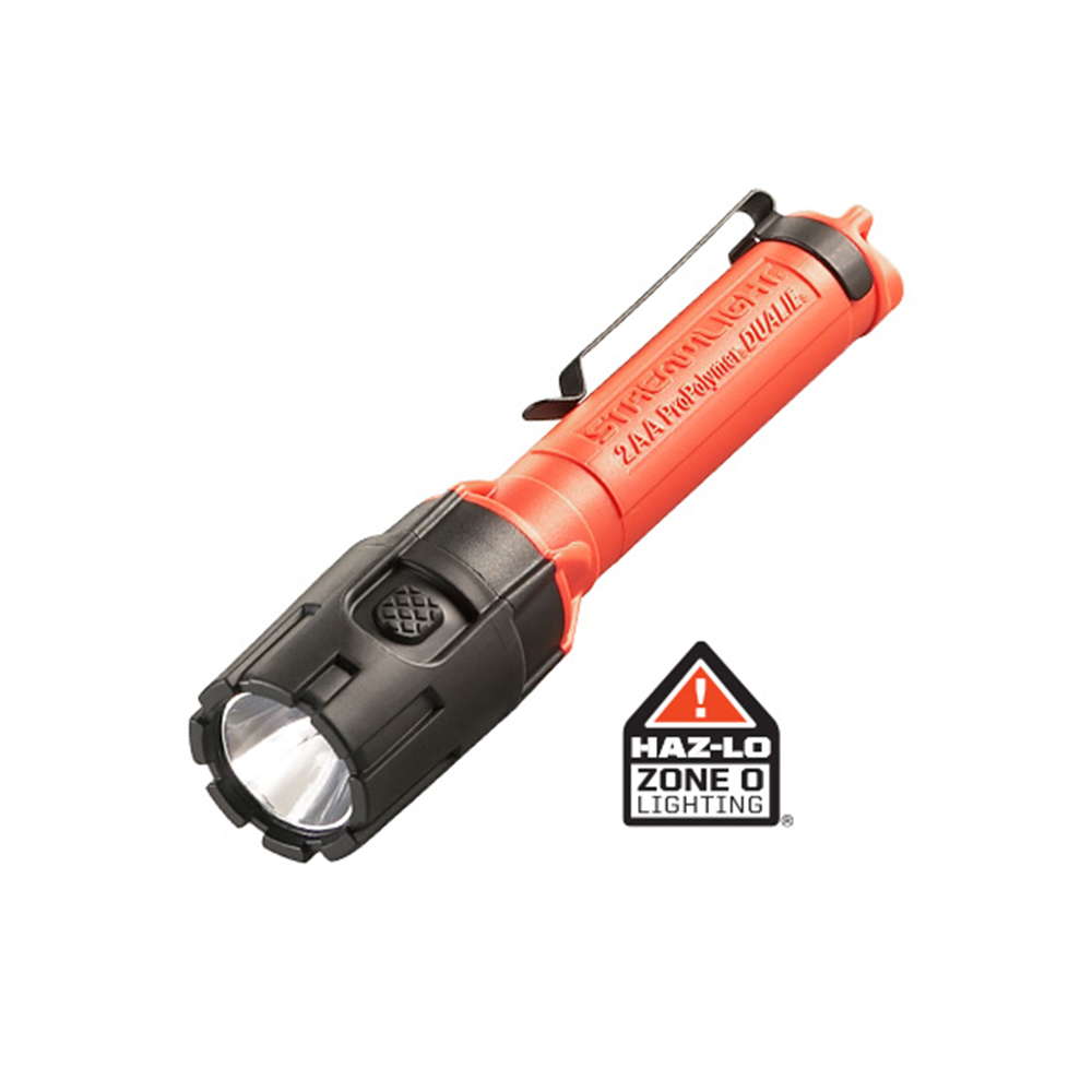 ⁠Streamlight Dualie 2AA, lanternă HAZ-LO și Antiex/ATEX Zona 0